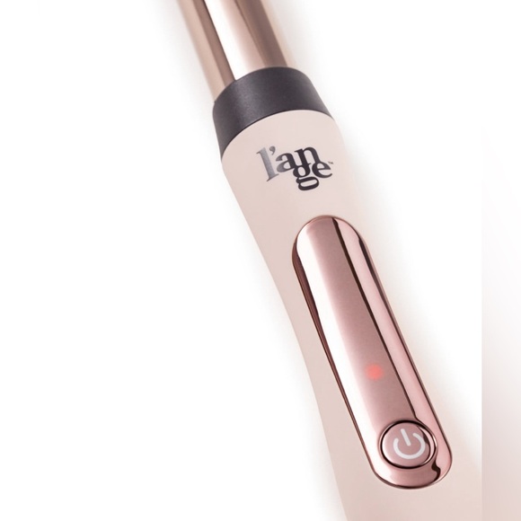 L'ange Rose Gold Le Curl Titanium Hair Curling Wand - Blush 25mm - Picture 2 of 7